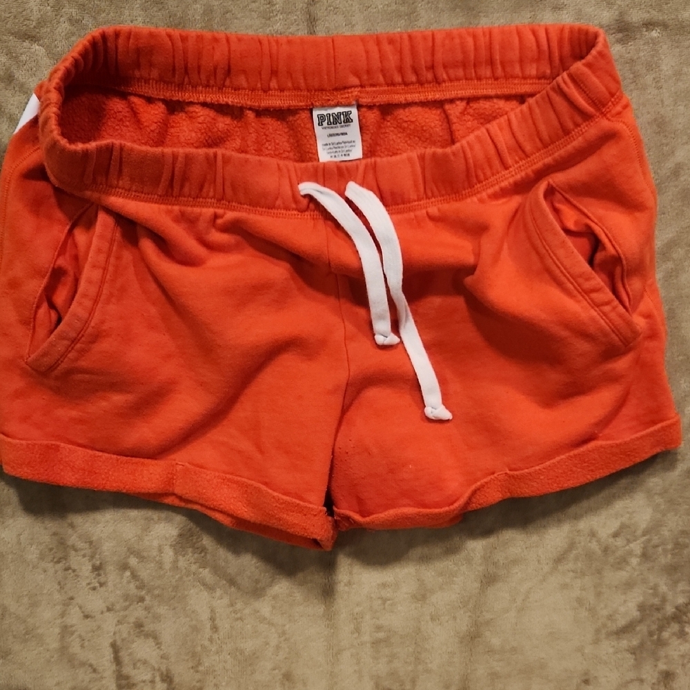 Victoria's Secret Vibrant Orange Lounge Shorts - Picture 3 of 9